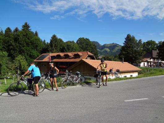 Cykloturistické a turistické Švýcarsko - Jaun